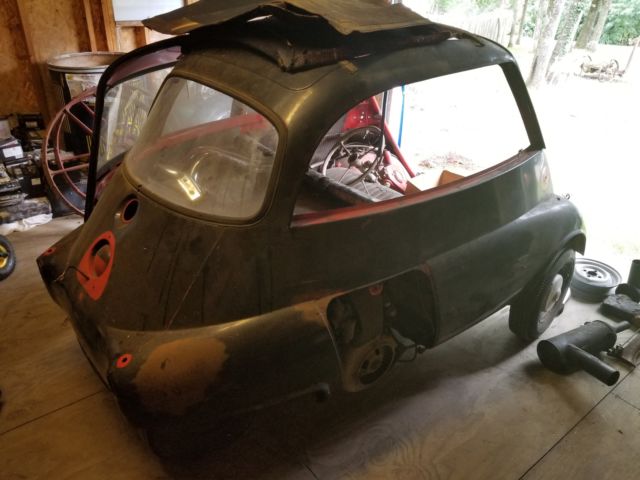 1958 bmw isetta 300 micro car