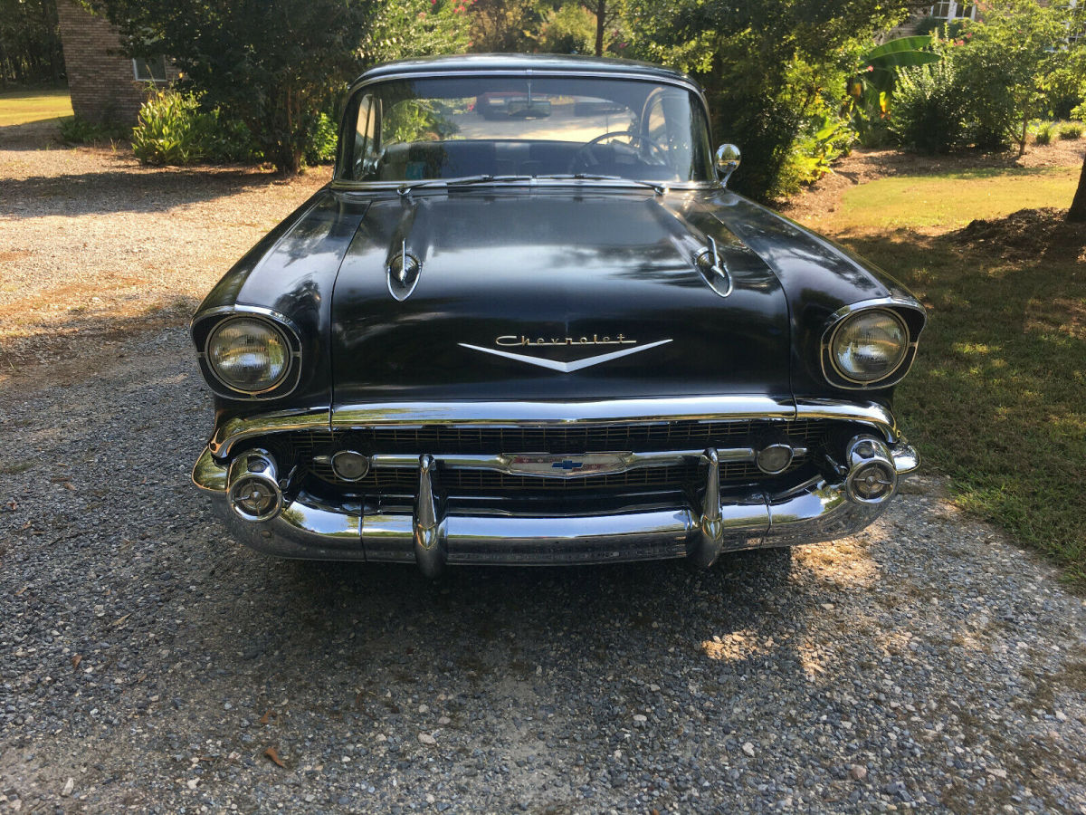 1957 original paint belair 2 dr hardtop mechanically restored