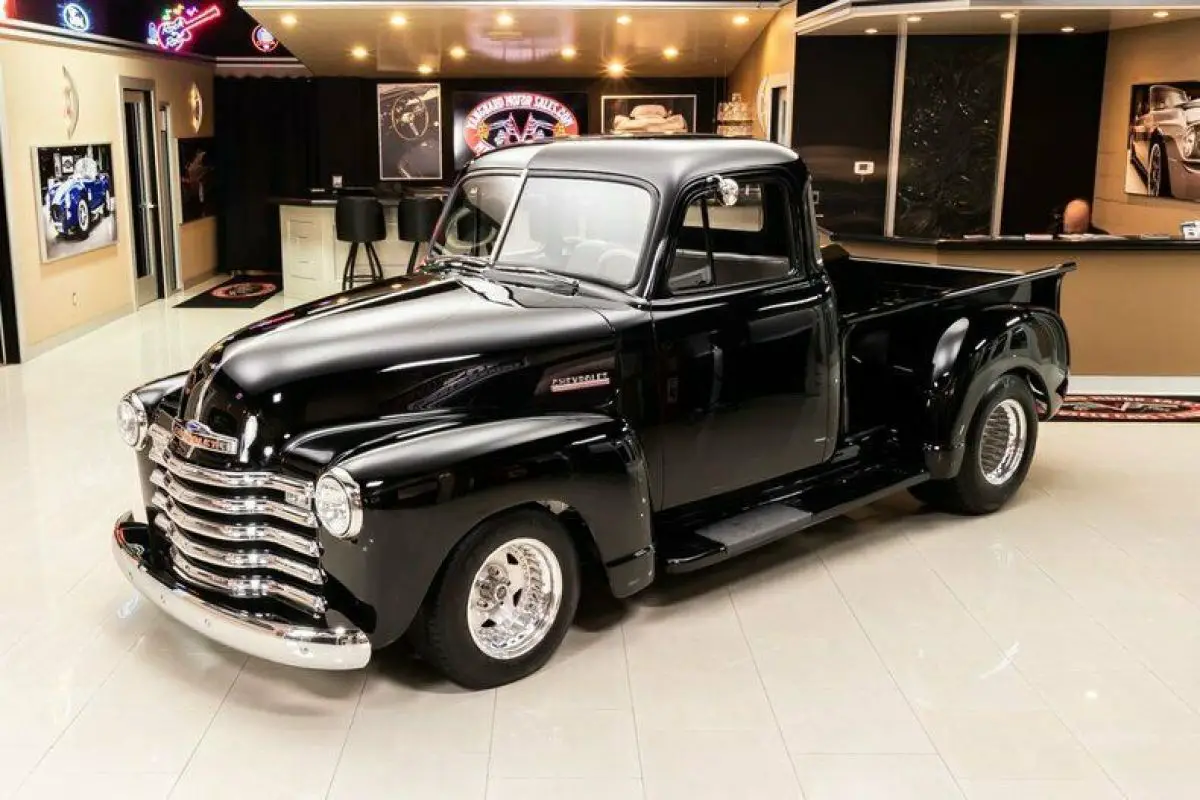 5-window pickup! gm 454ci v8, automatic, ford 9", vintage a/c, ps, pb, disc!