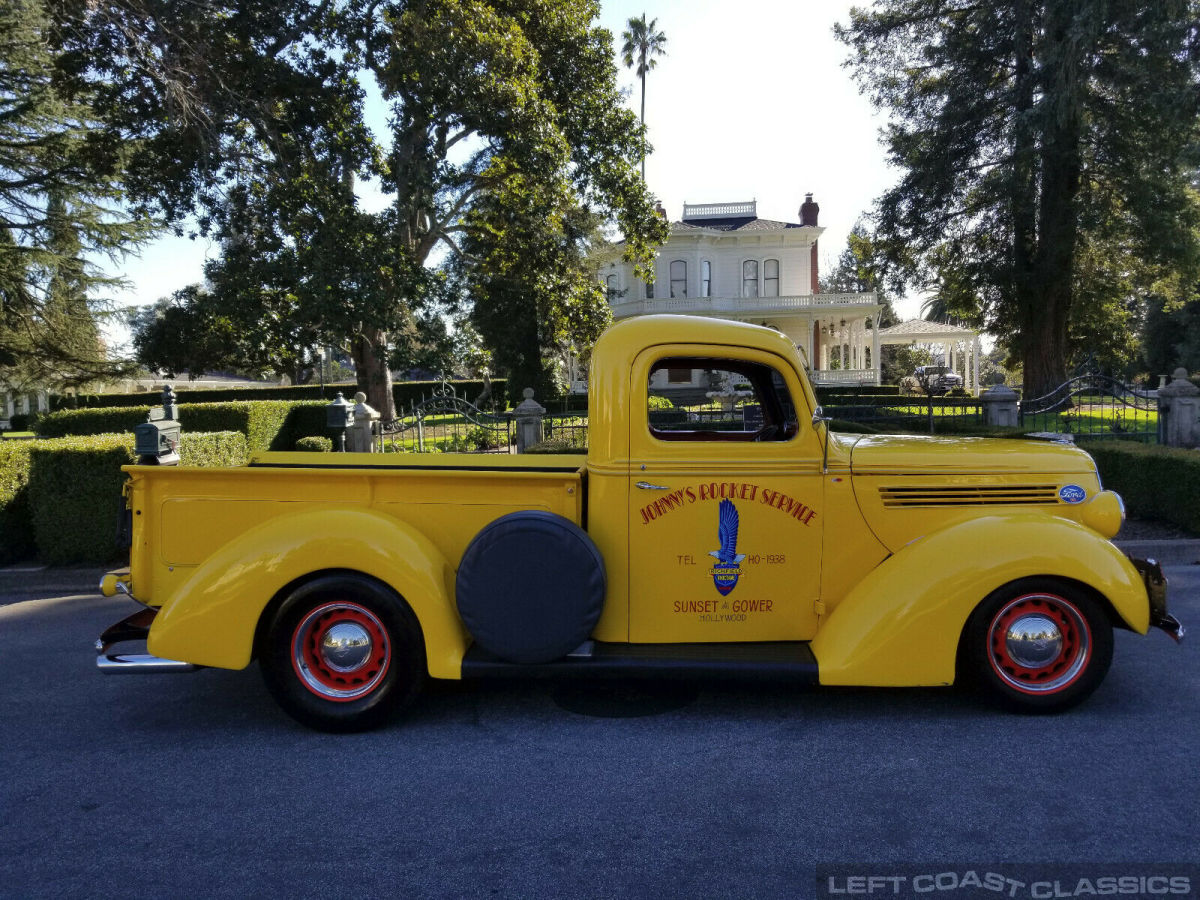 1938 ford â½ ton pickup 81-c custom hotrod flathead v8, ice cold air conditioning