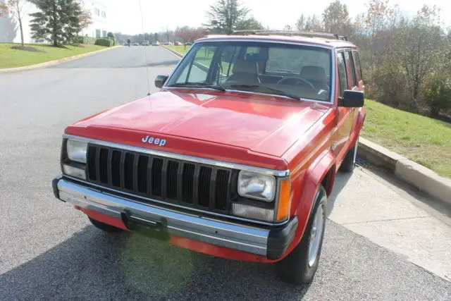 1986 amc jeep cherokee pioneer - 77k - one owner - auto - power