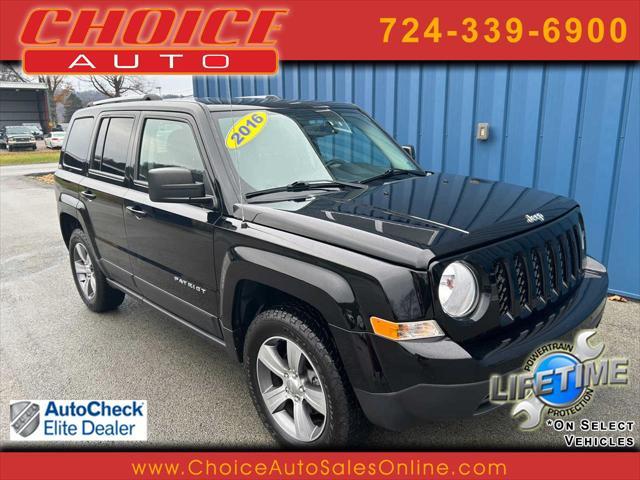 2016 jeep patriot latitude