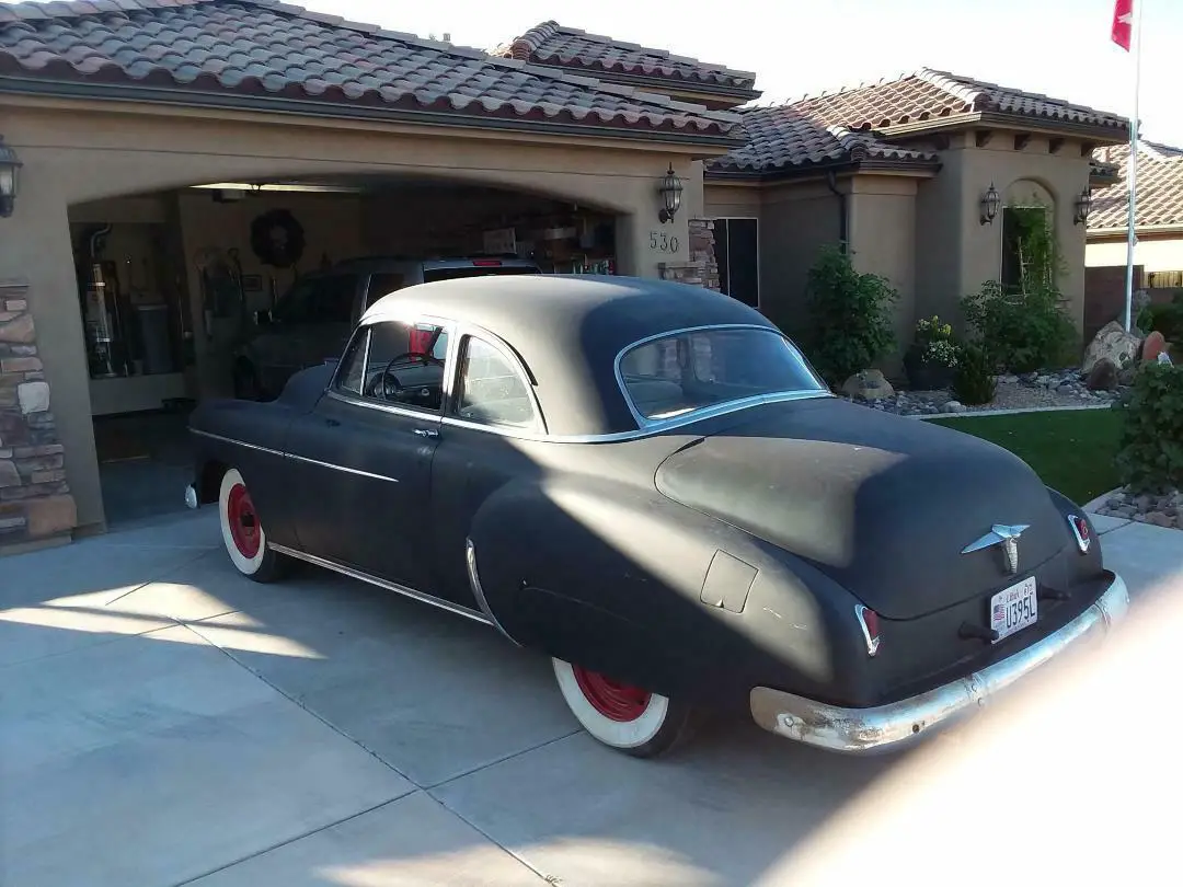 1950 chevrolet styleline deluxe 2 door business coupe original inline 216 runs
