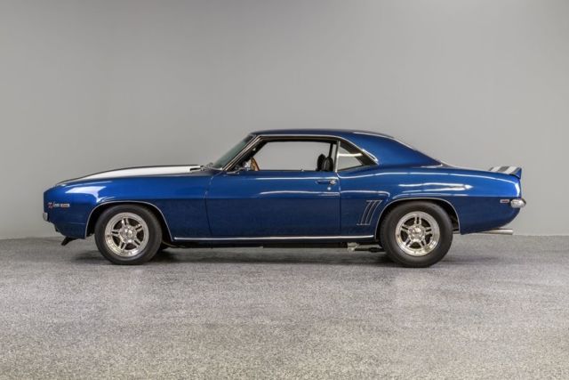 1969 chevrolet camaro 88755 miles dark blue coupe 350ci 4-spd manual