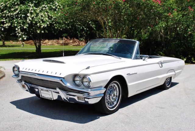 1964 ford thunderbird convertible z code 390 beautiful restoration kelsey wheels