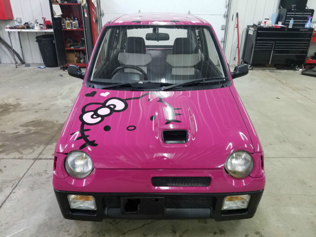 1989 suzuki alto hello kitty car