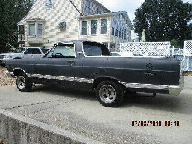 67 ford fairlane ranchero project