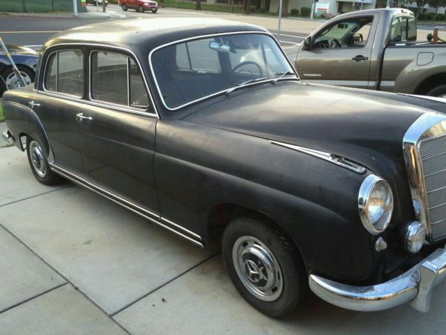 1955 mercedes 220 ponton no reserve
