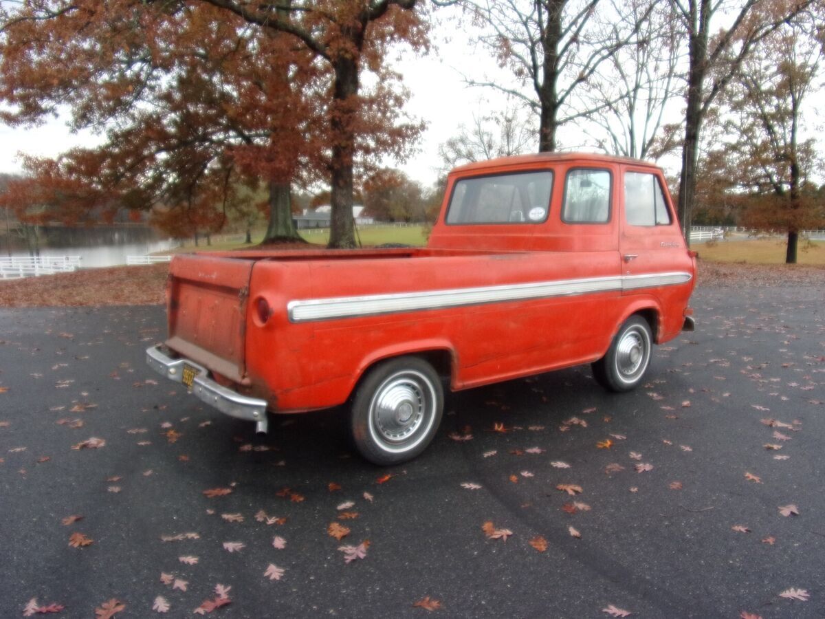 1965 vintage ford econoline pickup / van original paint