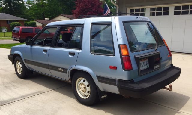 1988 toyota tercel sr5 4wd wagon