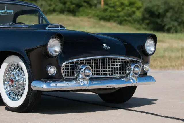 1955 ford thunderbird convertible hardtop wire wheels 292 v8 automatic