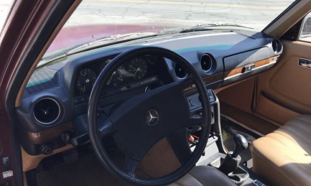 1981 mercedes benz 240d manual transmission