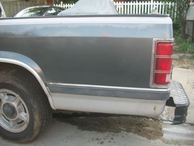 '88 dodge dakota reg cab, 8' bed, v-6, a/t, rust free street rod project w/parts