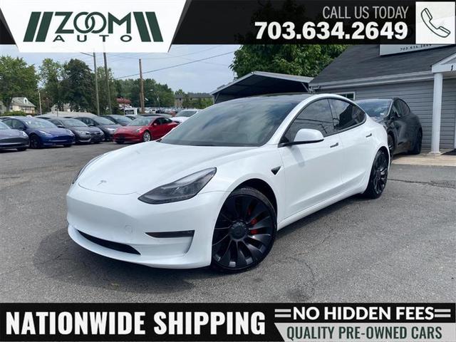 2021 tesla model 3 performance