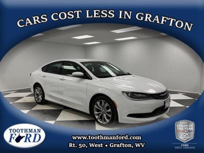 2015 chrysler 200 s awd s 4dr sedan for sale in grafton, west virginia