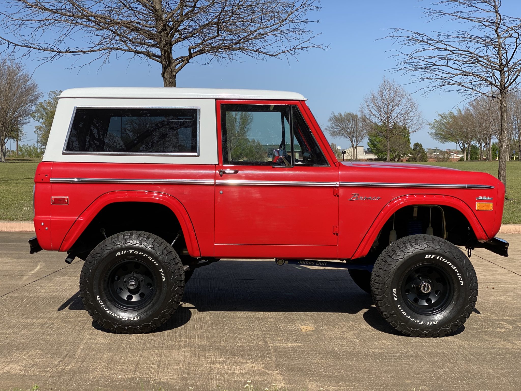 1971 ford bronco 3-speed