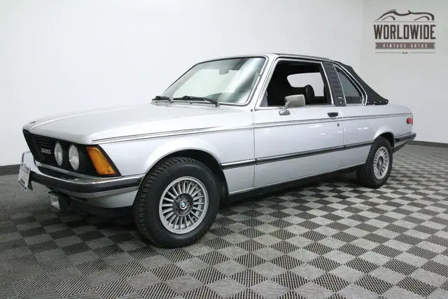 1978 bmw 320i baur extremely rare euro model. targa cabriolet!