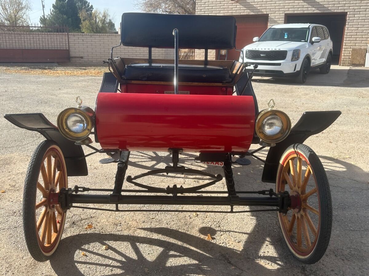 1903 oldsmobile curved dash surrey by bliss 1958 replica w/cushman husky engine