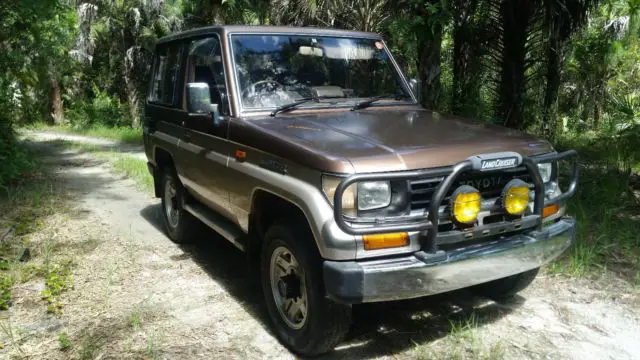 1992 toyota landcruiser prado 2.4l turbo diesel, diff lock lj71, jdm import, rhd