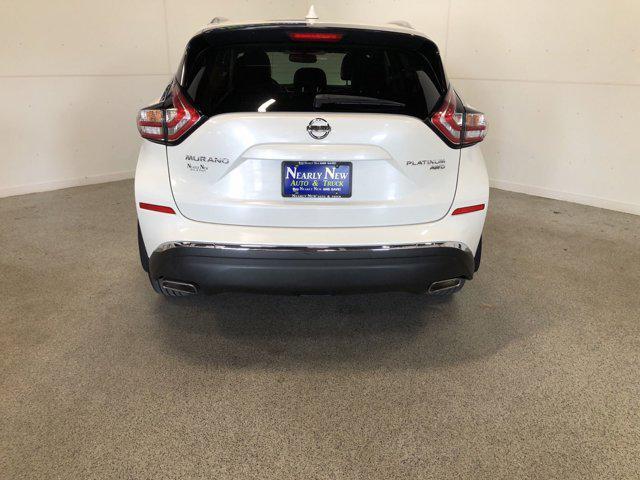 2017 nissan murano platinum