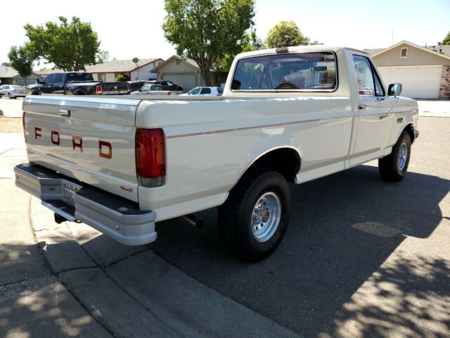 1988 ford f-150 pickup white 4wd automatic