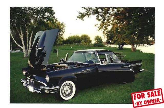 1957 ford thunderbird convertible frame off restored radial tires seat belts il