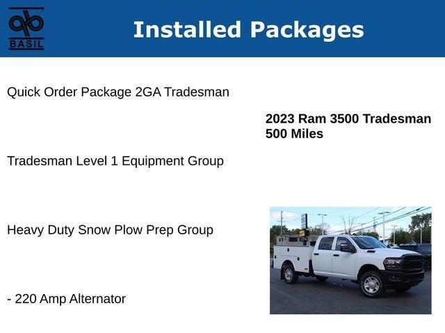 2023 ram 3500 tradesman