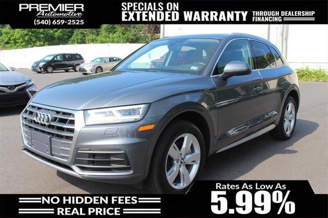 2018 audi q5 2.0t tech premium
