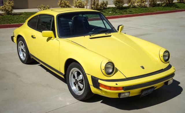 1976 porsche 912e original owner california blue plate survivor car !