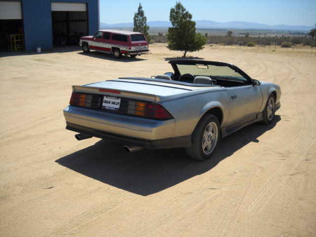 1992 camaro convertible rs 25th anniversary