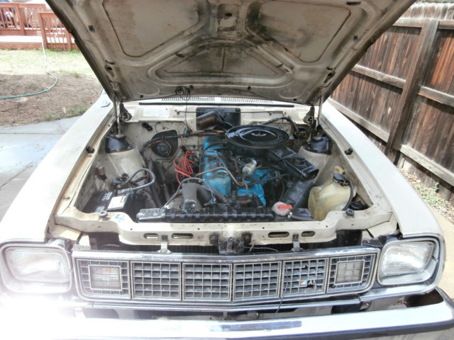 1978 amc concord dl coupe! restore, parts, or hot rod! runs/drives!