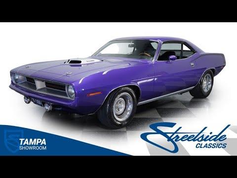 1970 plymouth cuda in lutz, florida
