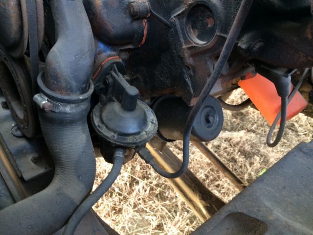 56 ford f 500 flatbed truck 272 y block 2 speed rearend runs good nice!!