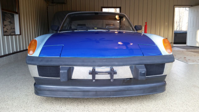 porsche 914 no reserve 91k actual miles marathon blue