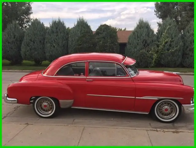 1951 chevrolet styleline deluxe sedan, gm crate motor