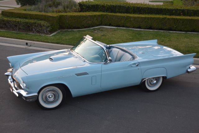 both tops p steering-brakes highly pampered immaculate ca t-bird n/r no reserve!
