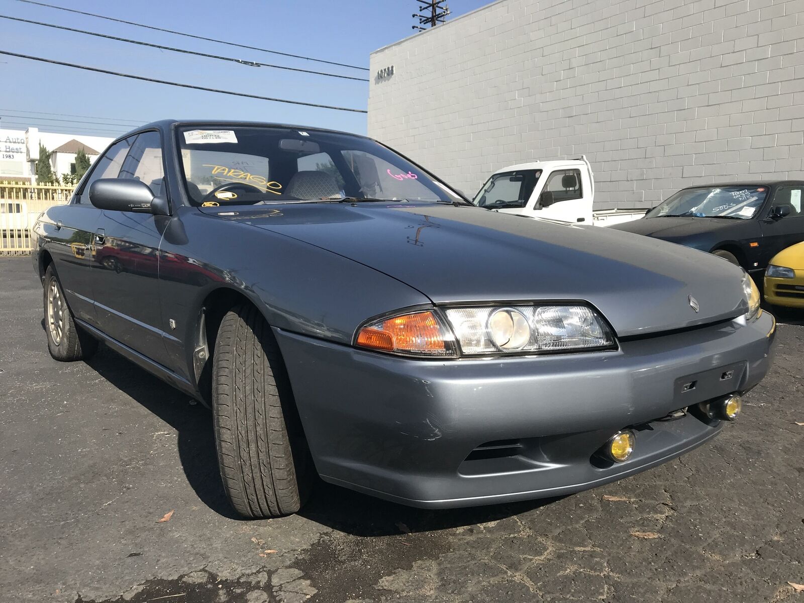 1990 nissan skyline hcr32 rb20de 5mt manual hicas rwd sedan 59000 mi