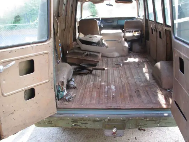 1969 chevrolet other g-10 delivery van rat biker old school hippy survivor