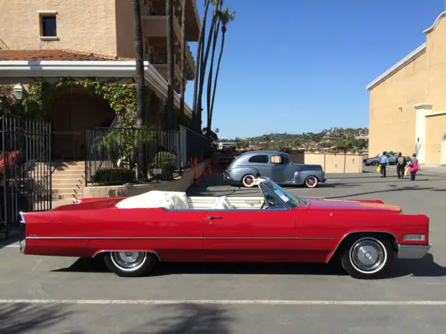 beautifully restored 1966 cadillac convertible recently rebuilt