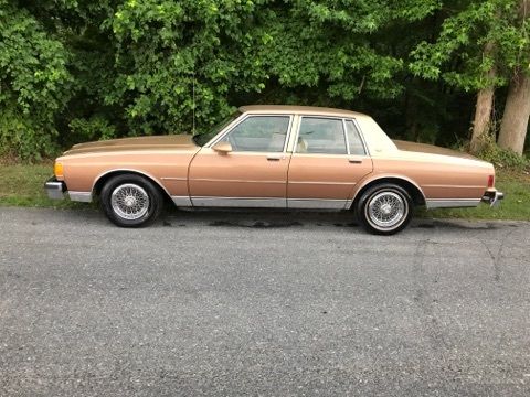 1986 chevy caprice with 46,862 original miles