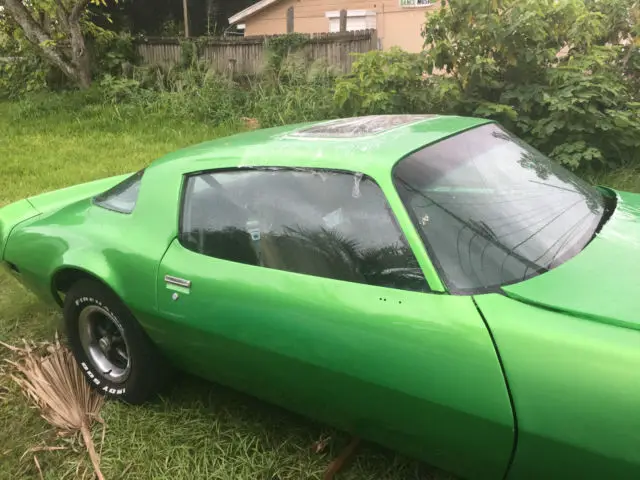 1981 pontiac firebird trans am 2d green no reserve