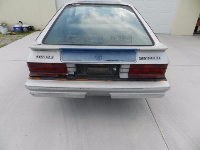 1983 dodge shelby charger no reserve auction