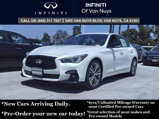 new 2024 infiniti q50 sensory