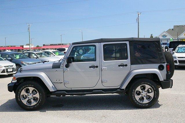 used 2018 jeep wrangler jk 4wd unlimited sahara kill devil hills, nc 27948 for sale in kill devil hills, north carolina