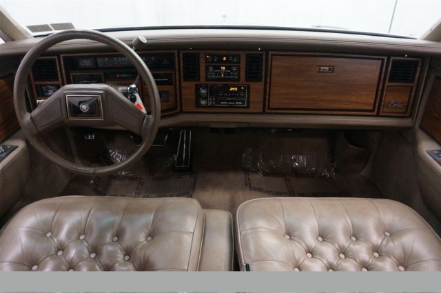 1985 cadillac eldorado biarittz 48849 miles brown automatic