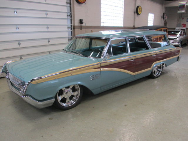 1964 mercury colony park 6-passenger stationwagon california car wagon woodie