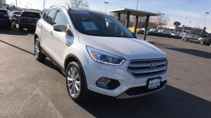 2018 ford escape titanium awd titanium 4dr suv for sale in boise, idaho