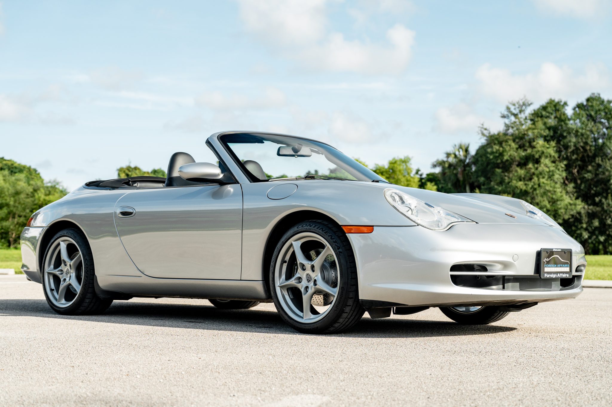 2003 porsche 911 carrera cabriolet 6-speed