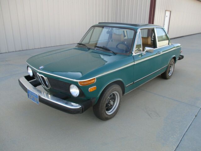 1974 bmw 2002, 4 speed, sunroof, rust-free california car. no reserve!