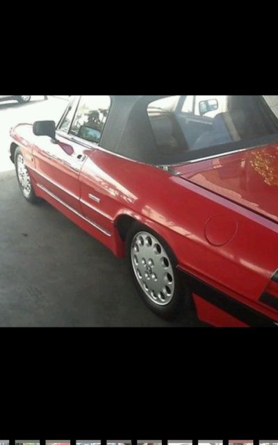 alfa romeo 1987 spyder quad . summer fun